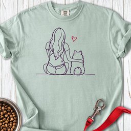Pomeranian Hug Premium Tee Gift For Dog Lover