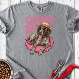 Summer Vibes German Shorthaired Pointer Premium Tee Gift For Dog Lover