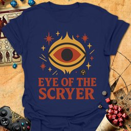 Eye Of Scryer Tee Gift For Tabletop Gamer
