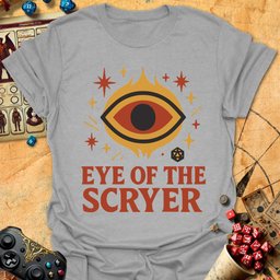 Eye Of Scryer Tee Gift For Tabletop Gamer