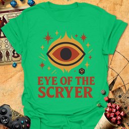 Eye Of Scryer Tee Gift For Tabletop Gamer