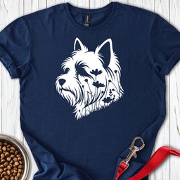 Yorkshire Terrier Flowers T Shirt Gift For Dog Lover