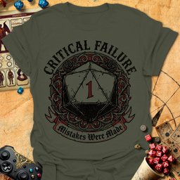 Mistakes Were Made Tee Gift For Tabletop Gamer