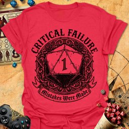 Mistakes Were Made Tee Gift For Tabletop Gamer