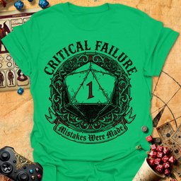 Mistakes Were Made Tee Gift For Tabletop Gamer
