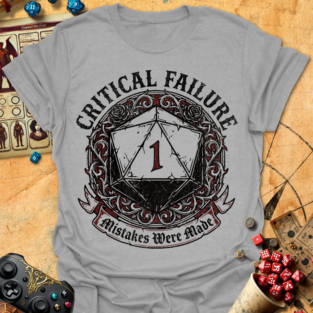 Mistakes Were Made Tee Gift For Tabletop Gamer