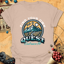 Find Your Quest Tee Gift For Tabletop Gamer