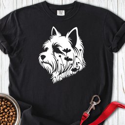 Yorkshire Terrier Flowers Premium Tee Gift For Dog Lover