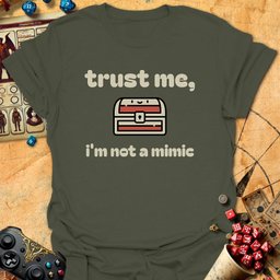 Im Not A Mimic Tee Gift For Tabletop Gamer