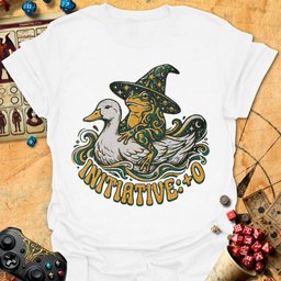 Initiative 0 Tee Gift For Tabletop Gamer