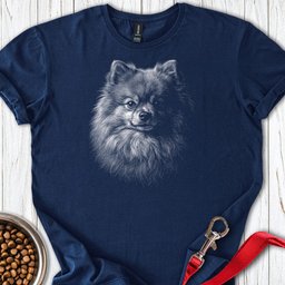 Pomeranian Engraved T Shirt Gift For Dog Lover