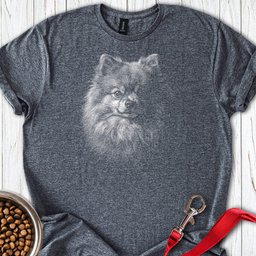 Pomeranian Engraved T Shirt Gift For Dog Lover
