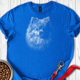 Pomeranian Engraved T Shirt Gift For Dog Lover