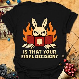 Final Decision Tee Gift For Tabletop Gamer