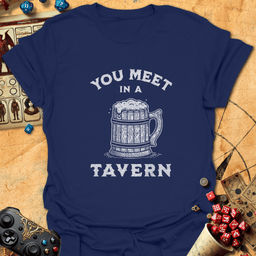 Meet In A Tavern Tee Gift For Tabletop Gamer