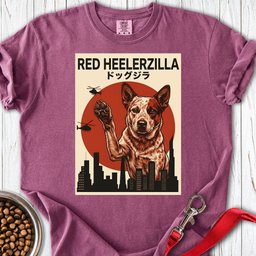 Red Heelerzilla Premium Tee Gift For Dog Lover