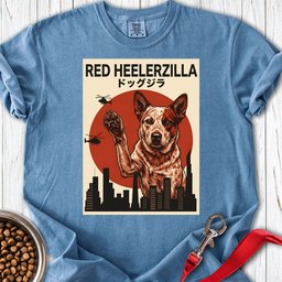 Red Heelerzilla Premium Tee Gift For Dog Lover