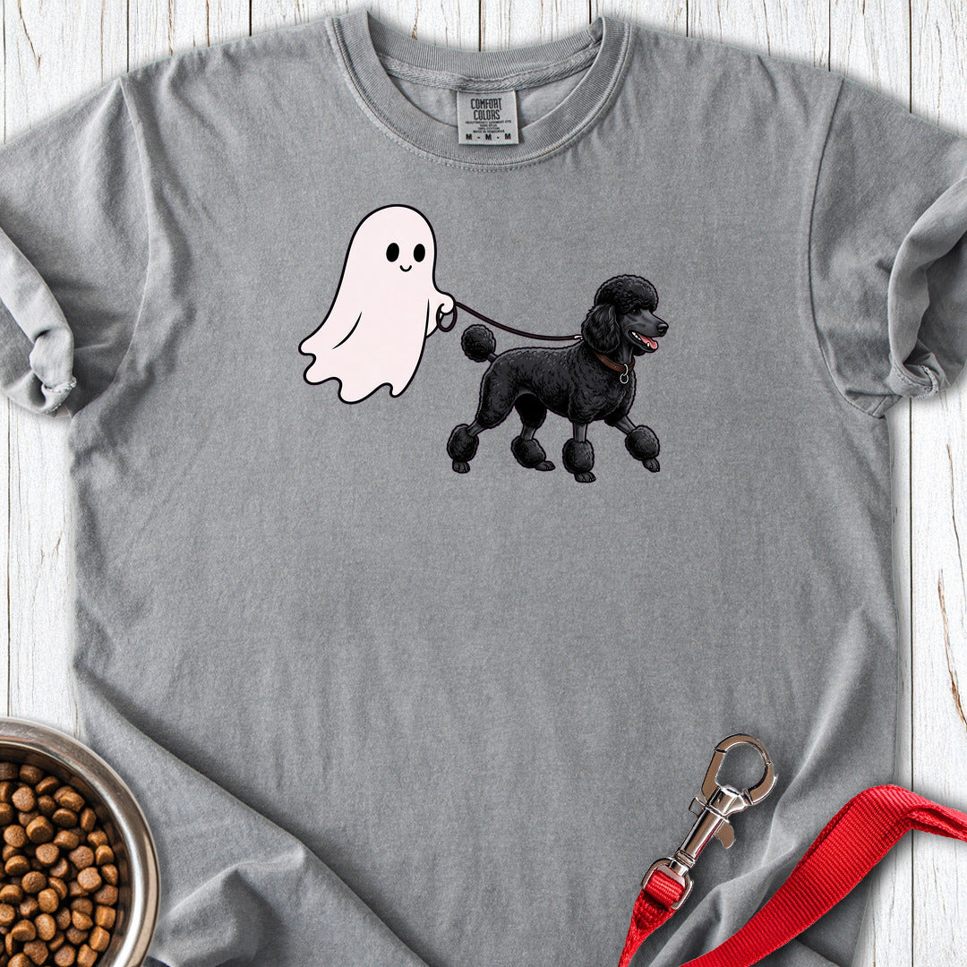 Standard Poodle Ghost Walk 2 Premium Tee Gift For Dog Lover