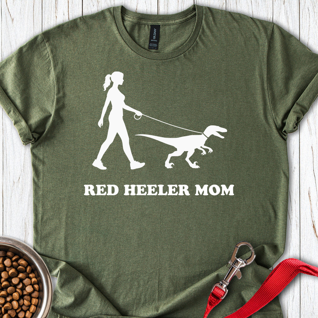 Red Heeler Mom T Shirt Gift For Mom