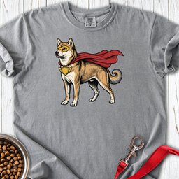 Shiba Inu Superhero Premium Tee Gift For Dog Lover