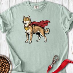Shiba Inu Superhero Premium Tee Gift For Dog Lover