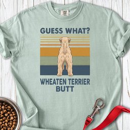 Wheaten Terrier Butt Premium Tee Gift For Dog Lover