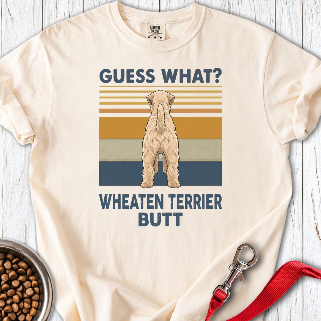Wheaten Terrier Butt Premium Tee Gift For Dog Lover