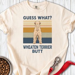 Wheaten Terrier Butt Premium Tee Gift For Dog Lover