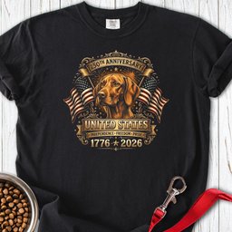 Vizsla 250 Years Anniversary Premium Tee Gift For Dog Lover
