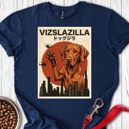 Vizsla Vizslazilla T Shirt Gift For Dog Lover