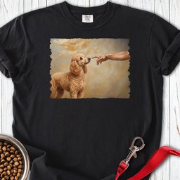 Standard Poodle Creation Apricot Premium Tee Gift For Dog Lover