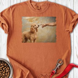 Standard Poodle Creation Apricot Premium Tee Gift For Dog Lover