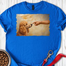 Standard Poodle Creation T Shirt Gift For Dog Lover