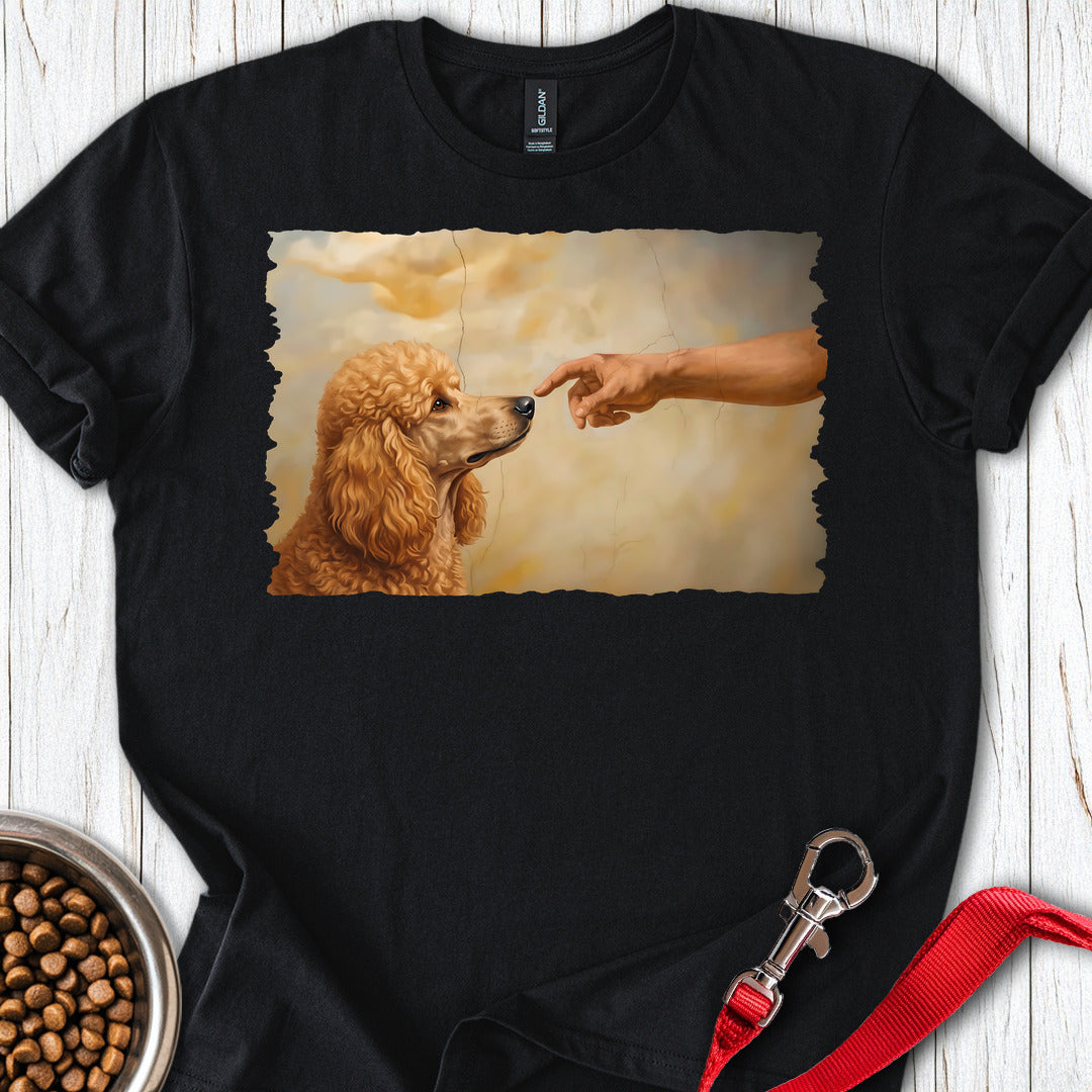 Standard Poodle Creation T Shirt Gift For Dog Lover