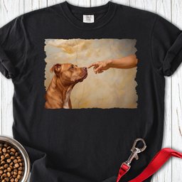 Pitbull Red Nose Creation Premium Tee Gift For Dog Lover