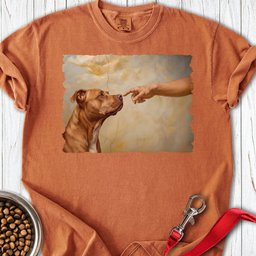 Pitbull Red Nose Creation Premium Tee Gift For Dog Lover