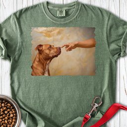 Pitbull Red Nose Creation Premium Tee Gift For Dog Lover