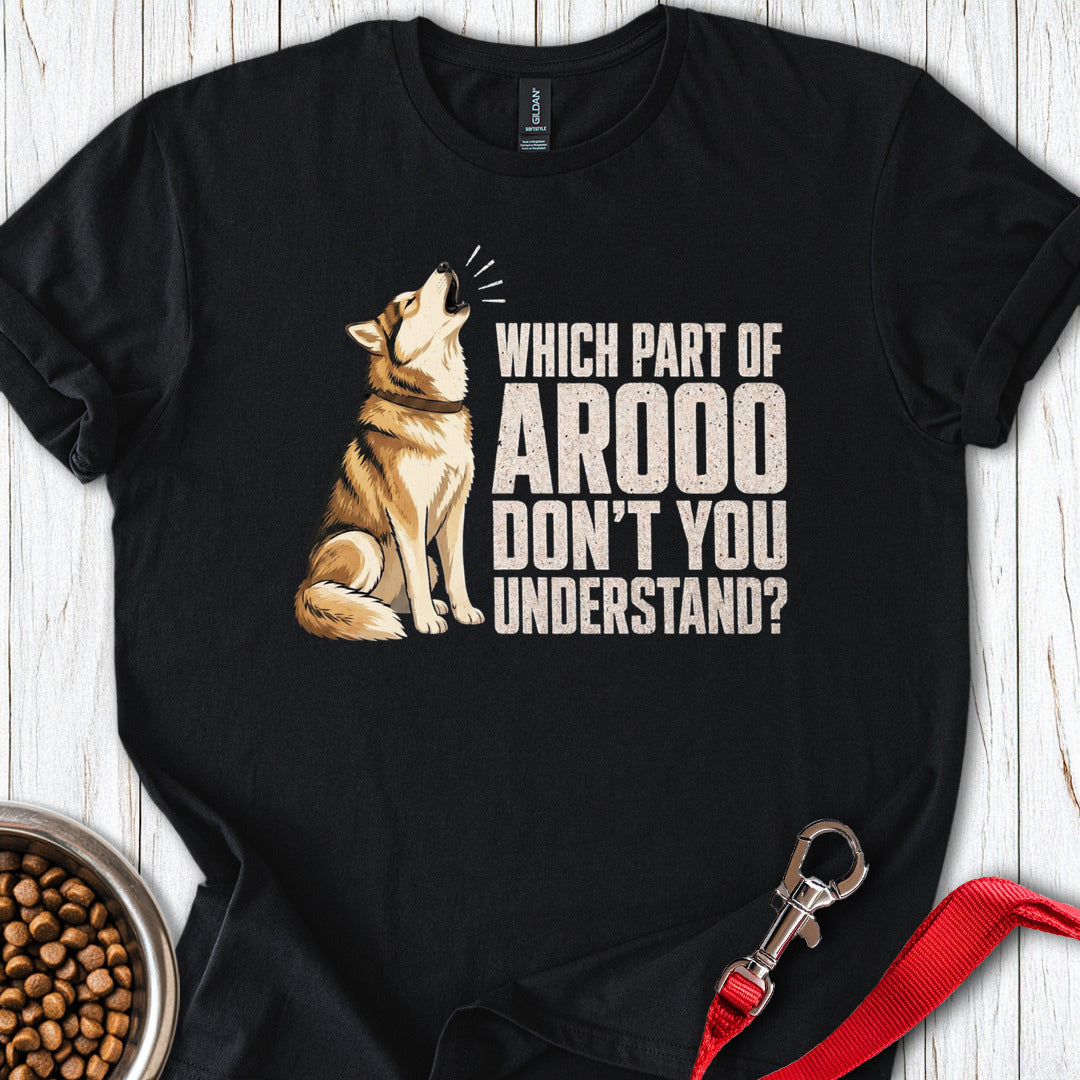 Sable Husky Howl T Shirt Gift For Dog Lover