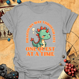 Dragon My Way Tee Gift For Tabletop Gamer