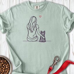 Yorkshire Terrier Hug Premium Tee Gift For Dog Lover