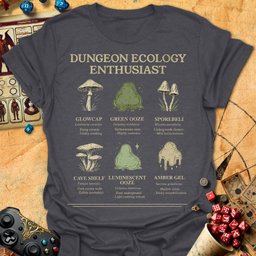 Dungeon Ecology Tee Gift For Tabletop Gamer