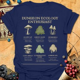 Dungeon Ecology Tee Gift For Tabletop Gamer