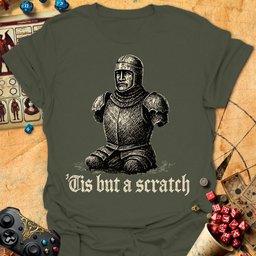 Tis A Scratch Tee Gift For Tabletop Gamer