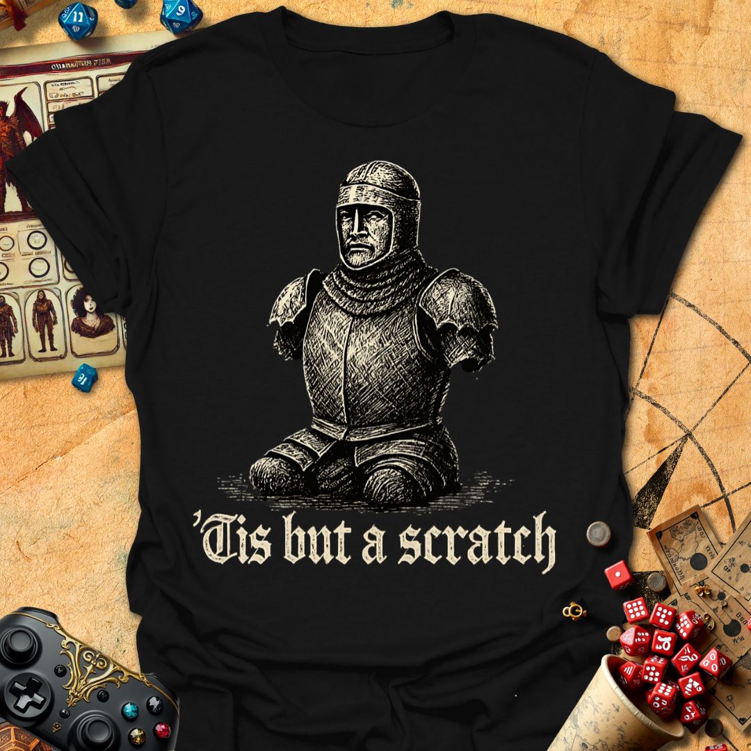 Tis A Scratch Tee Gift For Tabletop Gamer