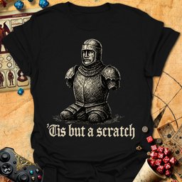 Tis A Scratch Tee Gift For Tabletop Gamer