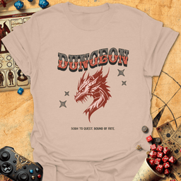 Born To Quest Tee Gift For Tabletop Gamer