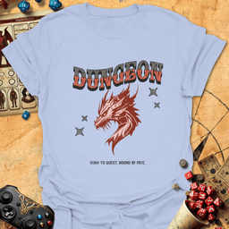 Born To Quest Tee Gift For Tabletop Gamer