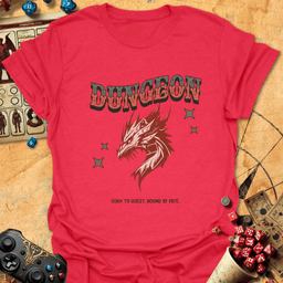 Born To Quest Tee Gift For Tabletop Gamer