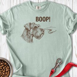 Schnauzer Boop Premium Tee Gift For Dog Lover