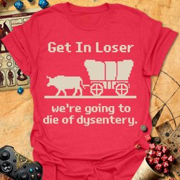 Dysentery Tee Gift For Tabletop Gamer